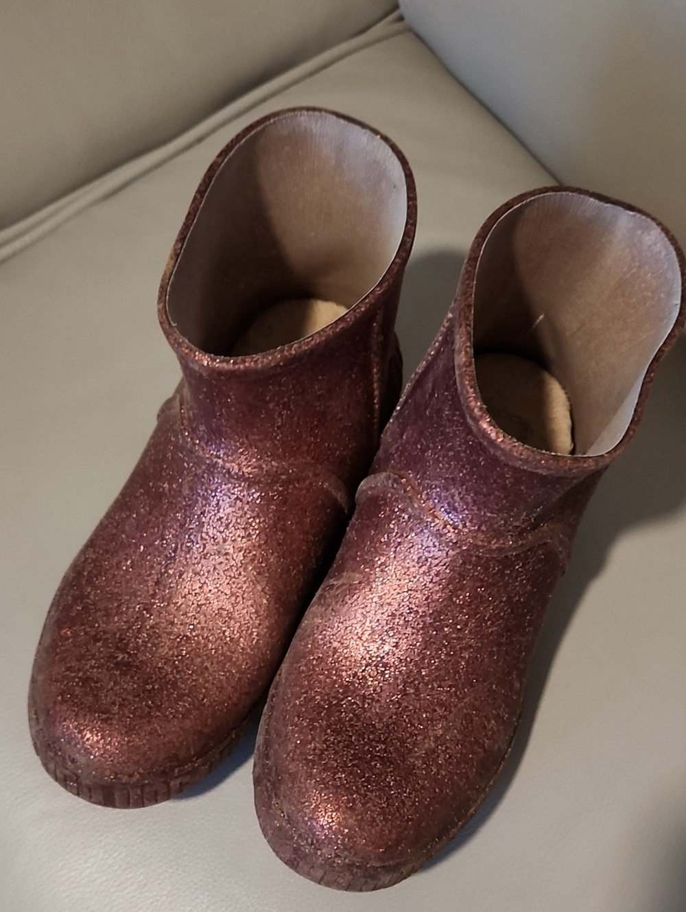 UGG Kids Sparkle Rose Short Boots